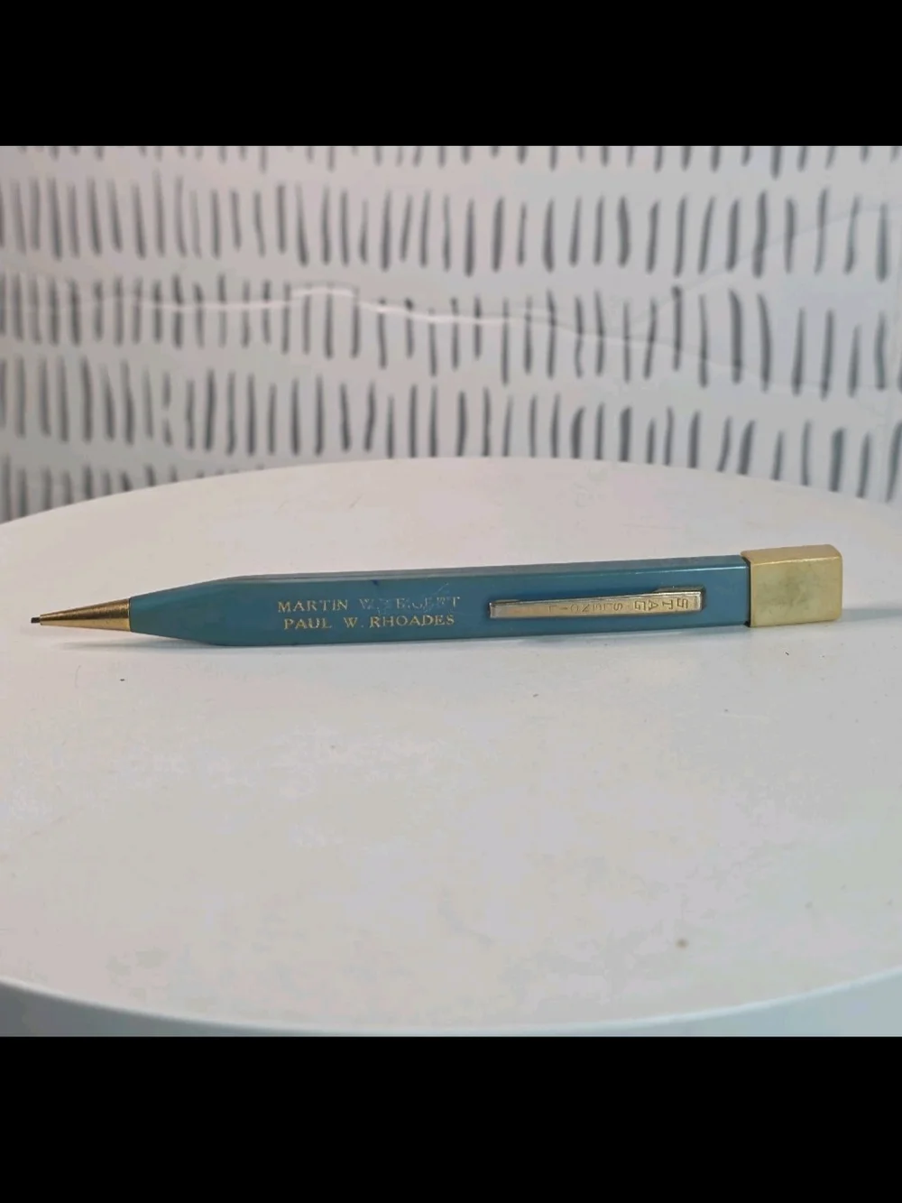 Vintage Stag Slencil Mechanical Pencil Massachusetts Mutual Feigert Rhoades